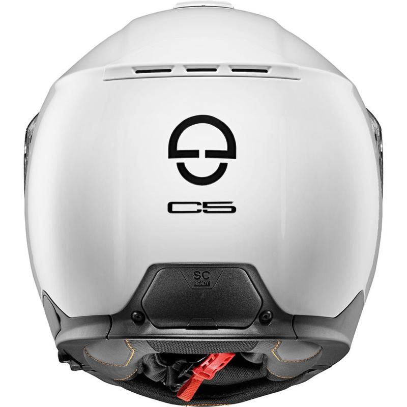 Schuberth C5 Flip-Up Helmet Gloss White FREE 1 YEAR Returns, FREE UK Delivery | ThrottleChimp