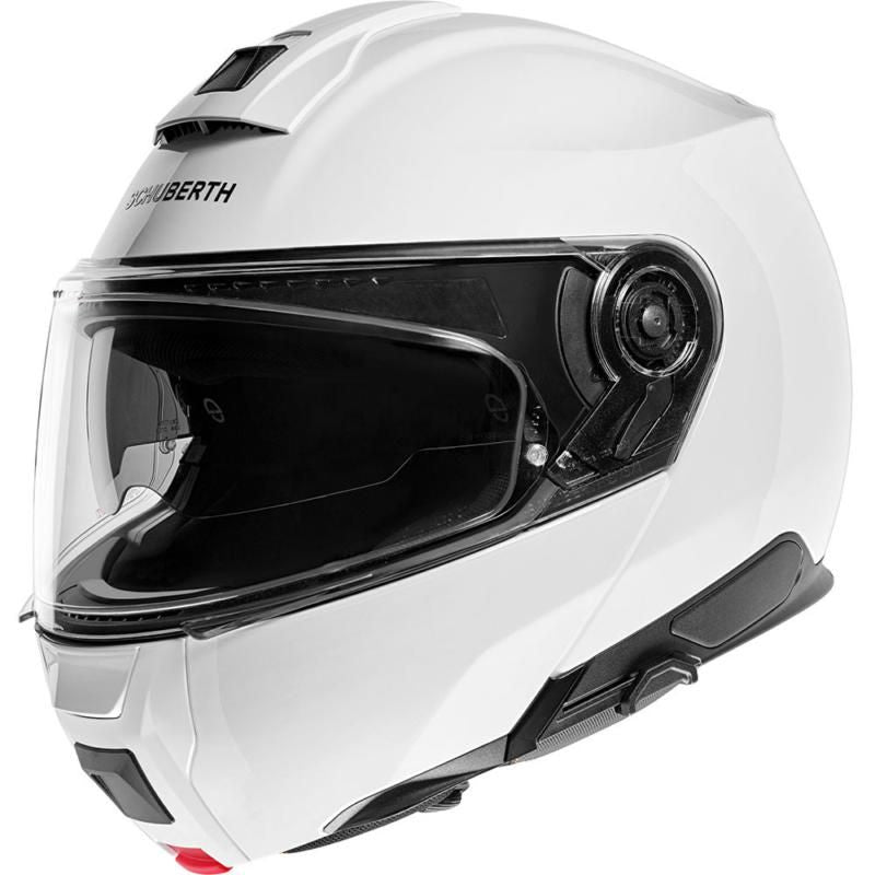 Schuberth C5 Flip-Up Helmet Gloss White - ThrottleChimp