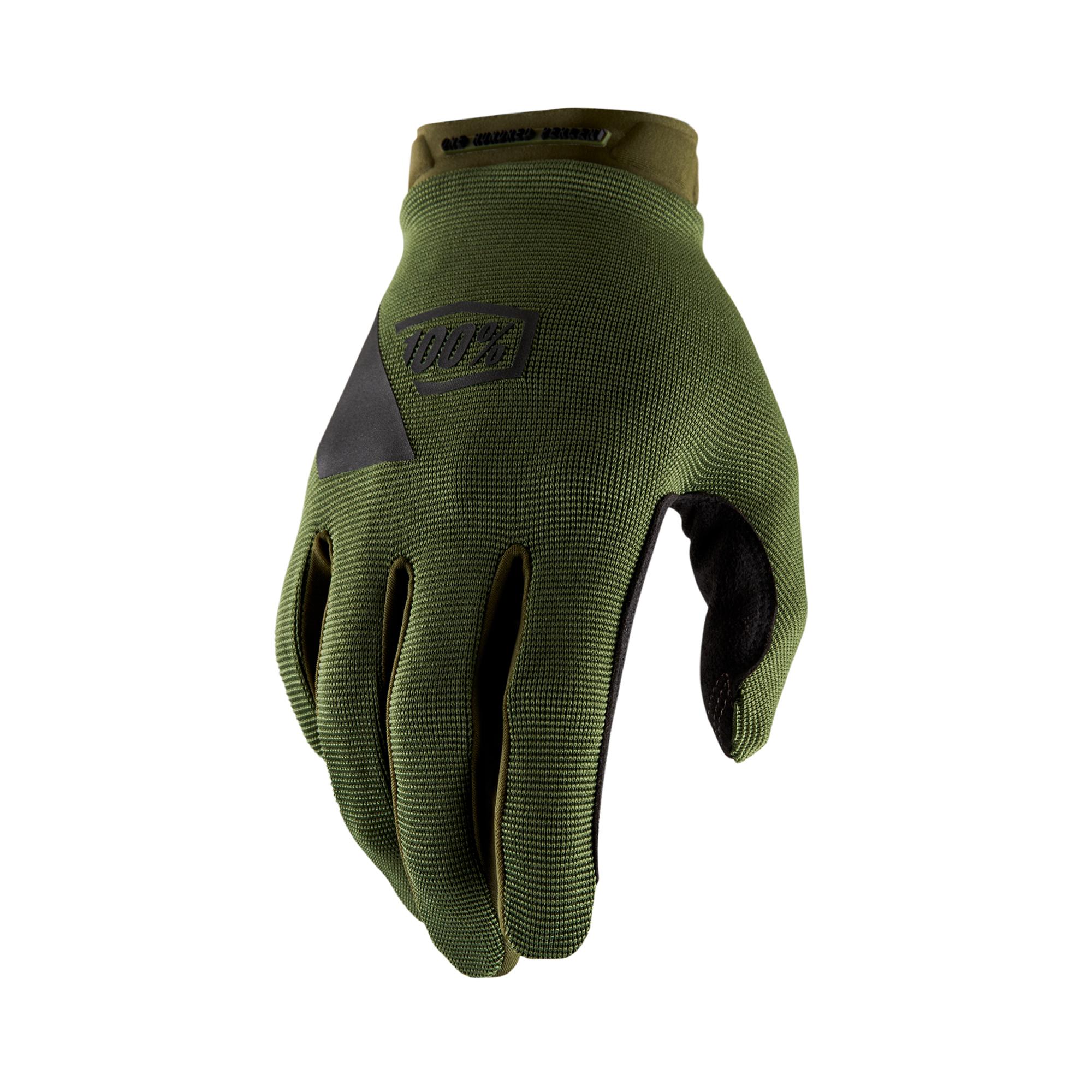 100% Ridecamp Gloves Army Green / Black FREE 1 YEAR Returns, FREE UK Delivery | ThrottleChimp