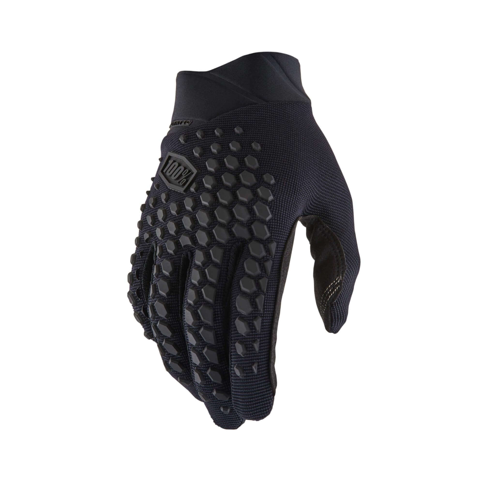 100% Geomatic Gloves Charcoal / Black FREE 1 YEAR Returns, FREE UK Delivery | ThrottleChimp