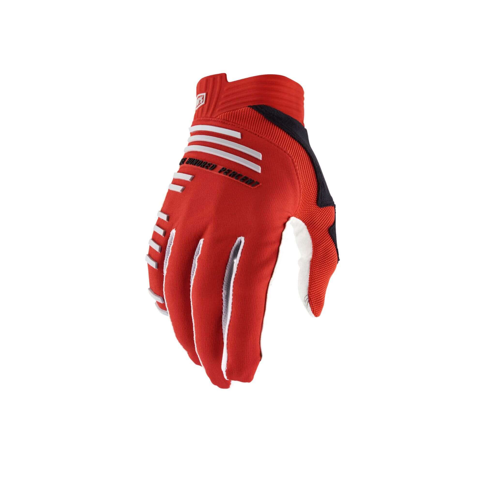 100% R-Core Gloves Racer Red FREE 1 YEAR Returns, FREE UK Delivery | ThrottleChimp