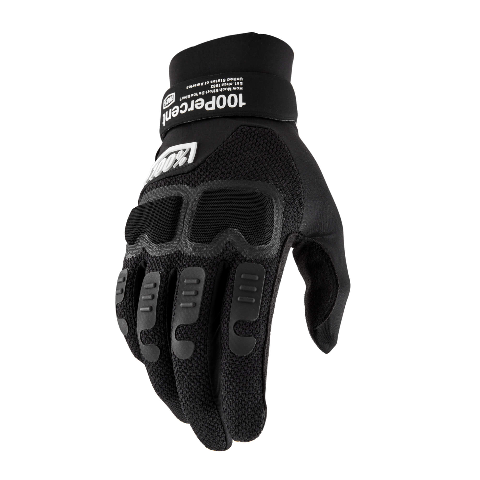 100% Langdale Gloves Black FREE 1 YEAR Returns, FREE UK Delivery | ThrottleChimp