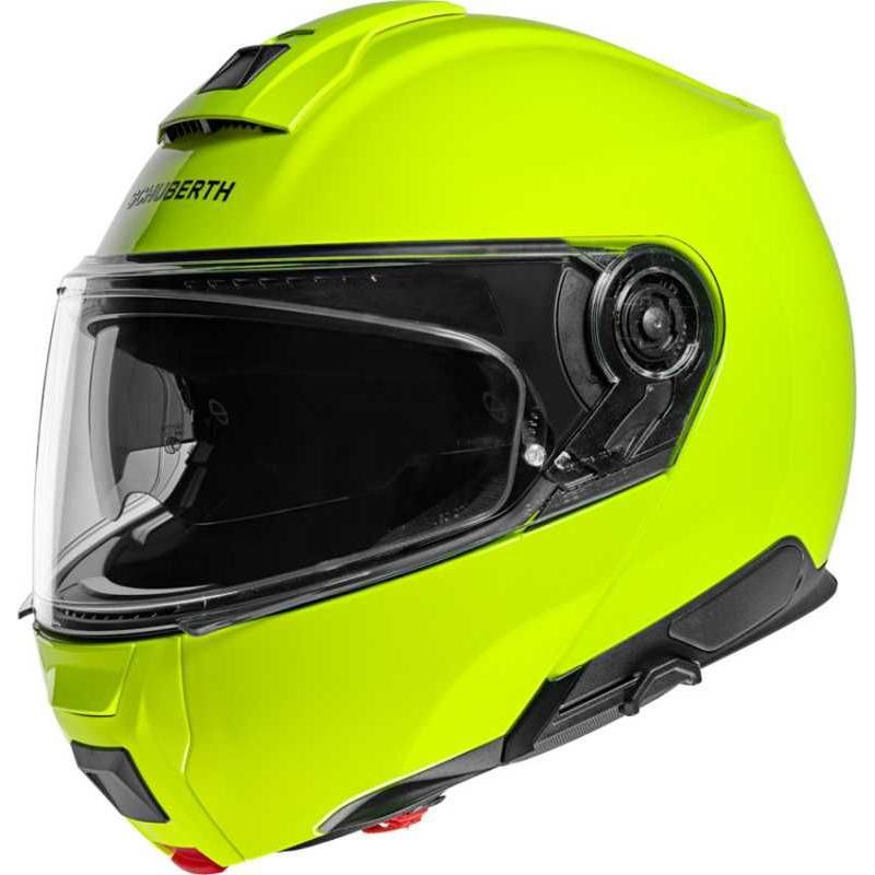 Schuberth C5 Flip-Up Helmet Fluo Yellow - ThrottleChimp