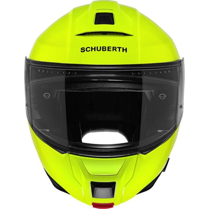 Schuberth C5 Flip-Up Helmet Fluo Yellow FREE 1 YEAR Returns, FREE UK Delivery | ThrottleChimp