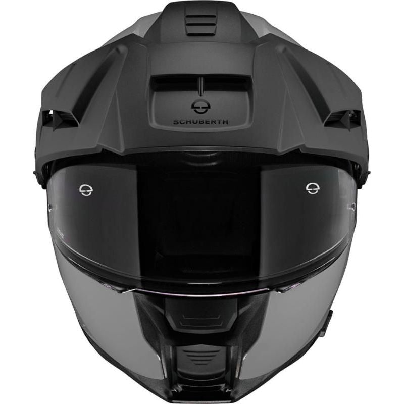 Schuberth E2 Flip-Up Helmet Concrete Grey FREE 1 YEAR Returns, FREE UK Delivery | ThrottleChimp