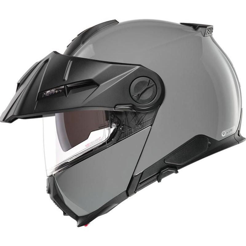 Schuberth E2 Flip-Up Helmet Concrete Grey FREE 1 YEAR Returns, FREE UK Delivery | ThrottleChimp