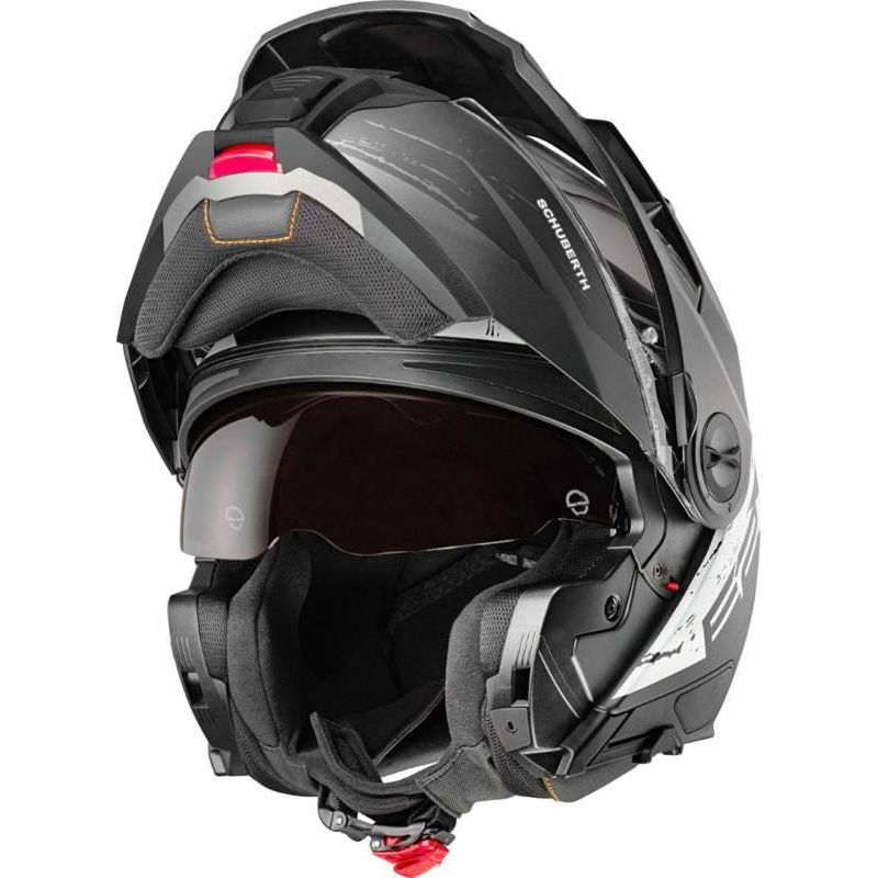 Schuberth E2 Explorer Flip-Up Helmet Anthracite (Image 8) - ThrottleChimp