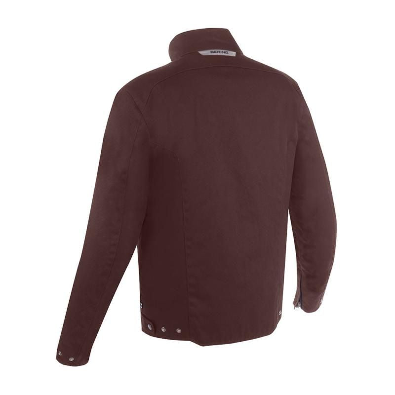 Bering Cruiser Textile Jacket Brown (Image 2) - ThrottleChimp