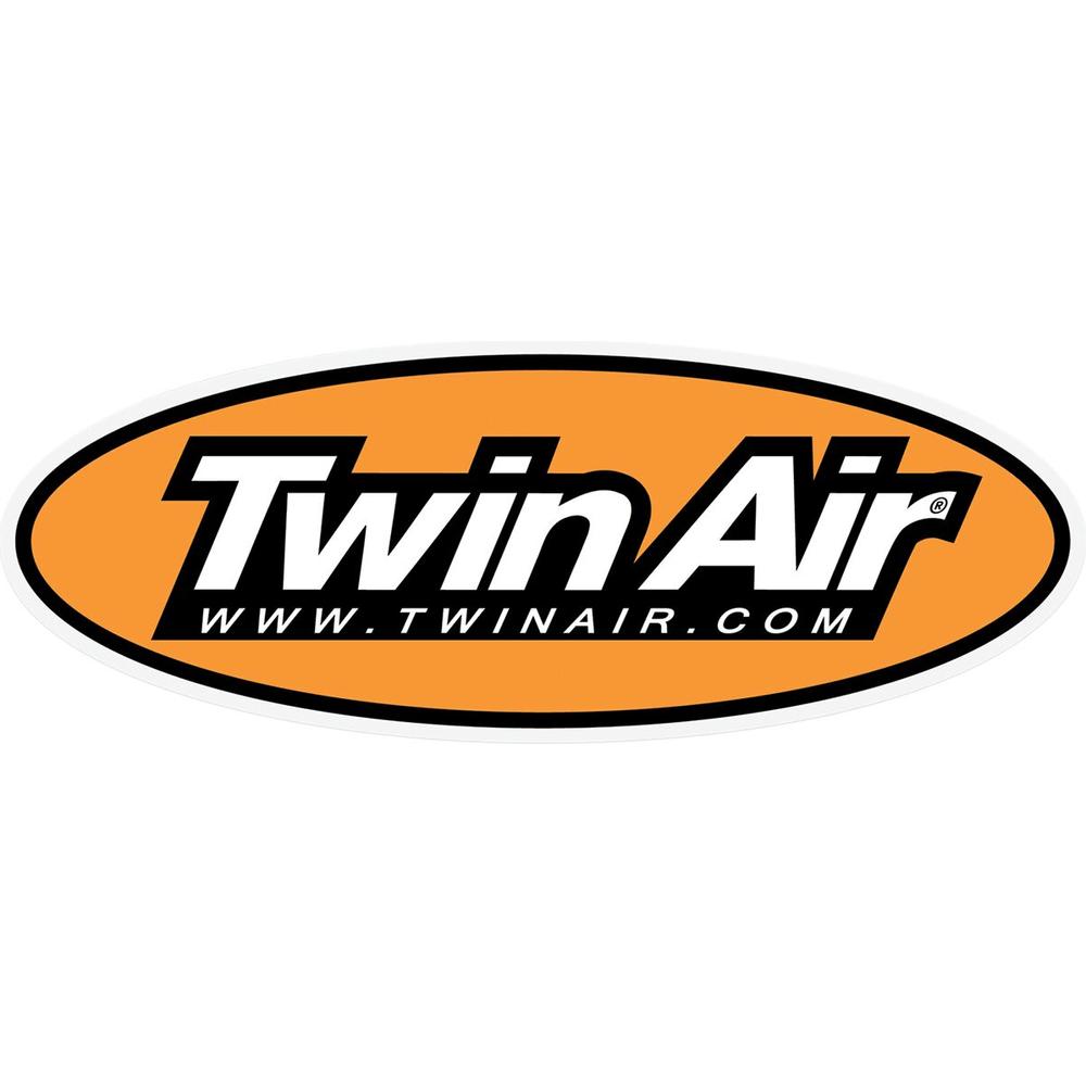 Twin Air Oval Decal Orange / White