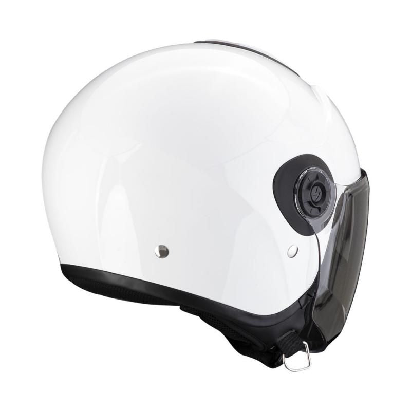 Scorpion EXO City 2 Open Face Helmet Gloss White (Image 3) - ThrottleChimp