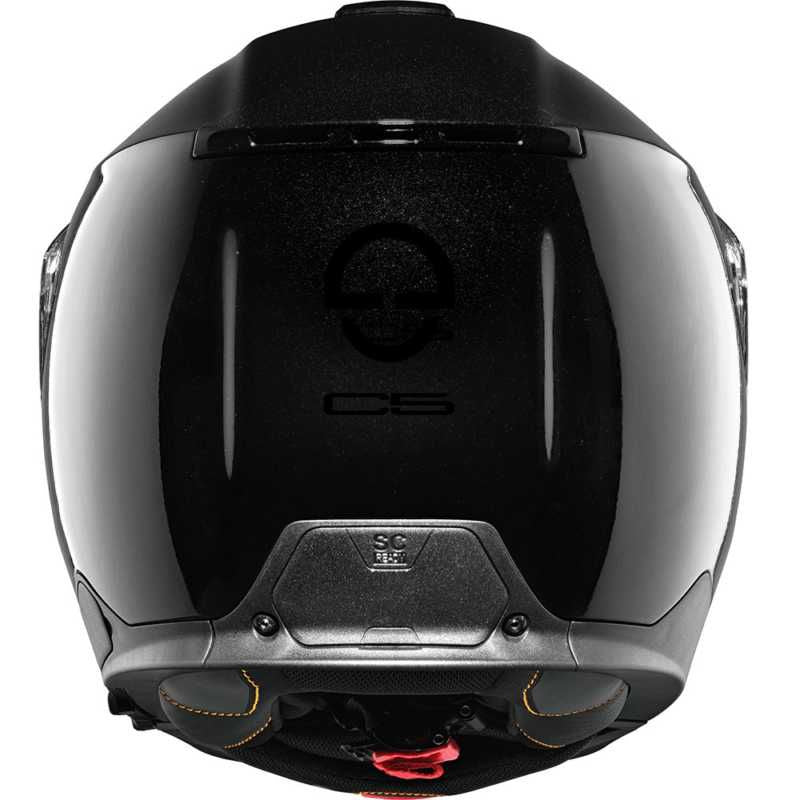 Schuberth C5 Flip-Up Helmet Gloss Black (Image 2) - ThrottleChimp