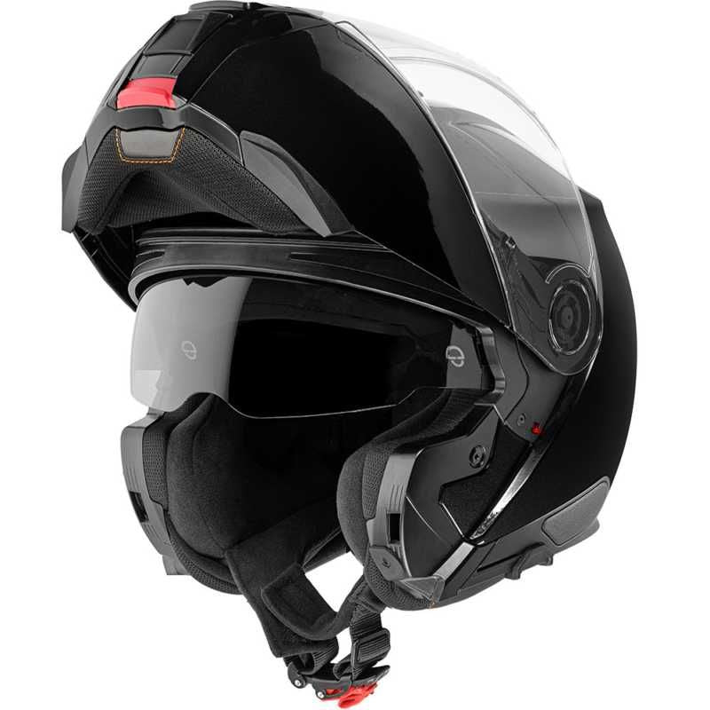 Schuberth C5 Flip-Up Helmet Gloss Black FREE 1 YEAR Returns, FREE UK Delivery | ThrottleChimp