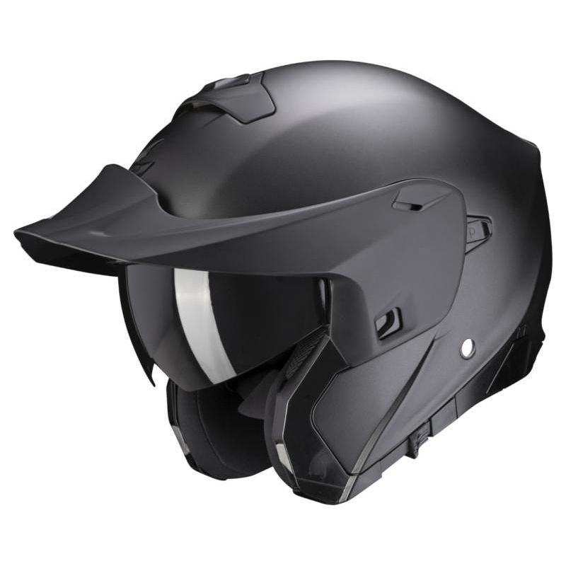 Scorpion EXO 930 Helmet Peak Matt Black (Image 2) - ThrottleChimp