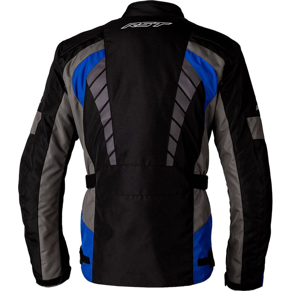 RST Alpha 5 CE Textile Jacket Black / Blue (Image 2) - ThrottleChimp