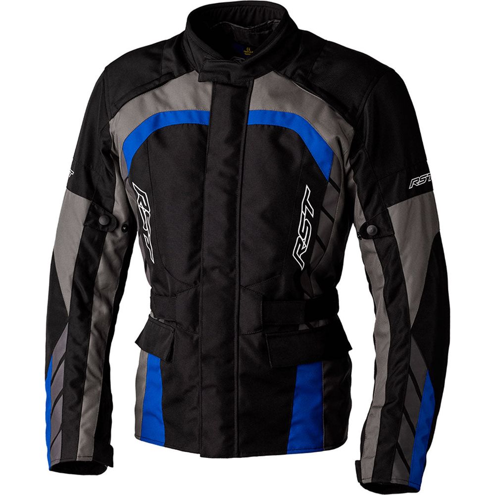 RST Alpha 5 CE Textile Jacket Black / Blue - ThrottleChimp