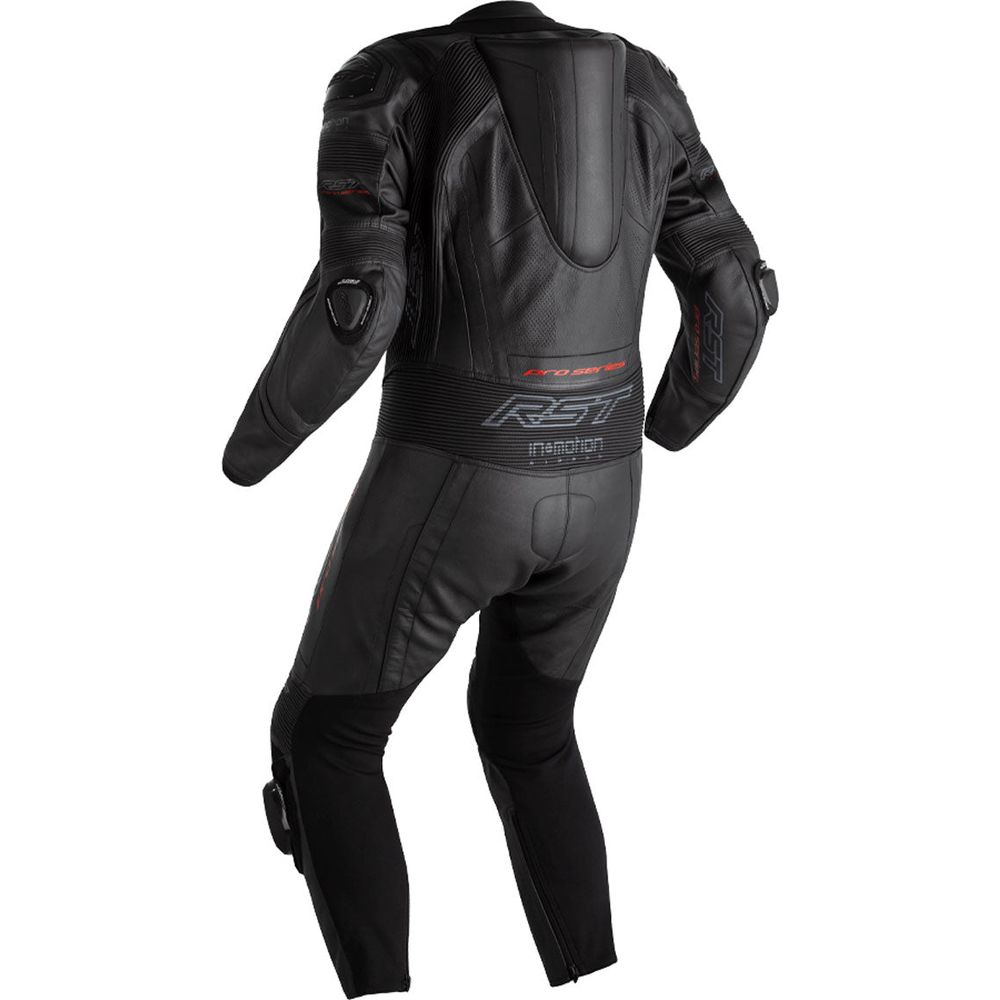 RST Pro Series Evo Airbag CE Leather Suit Black / Black (Image 2) - ThrottleChimp