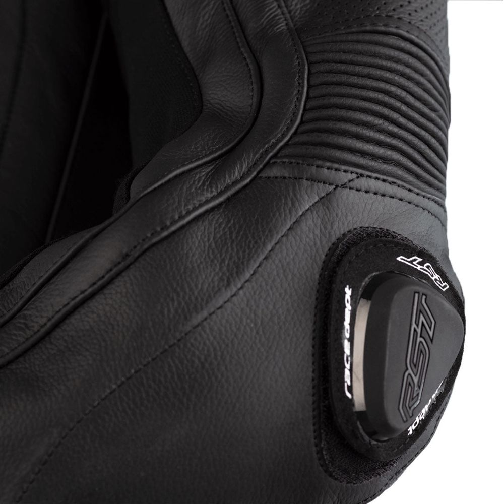 RST Pro Series Evo Airbag CE Leather Suit Black / Black (Image 3) - ThrottleChimp