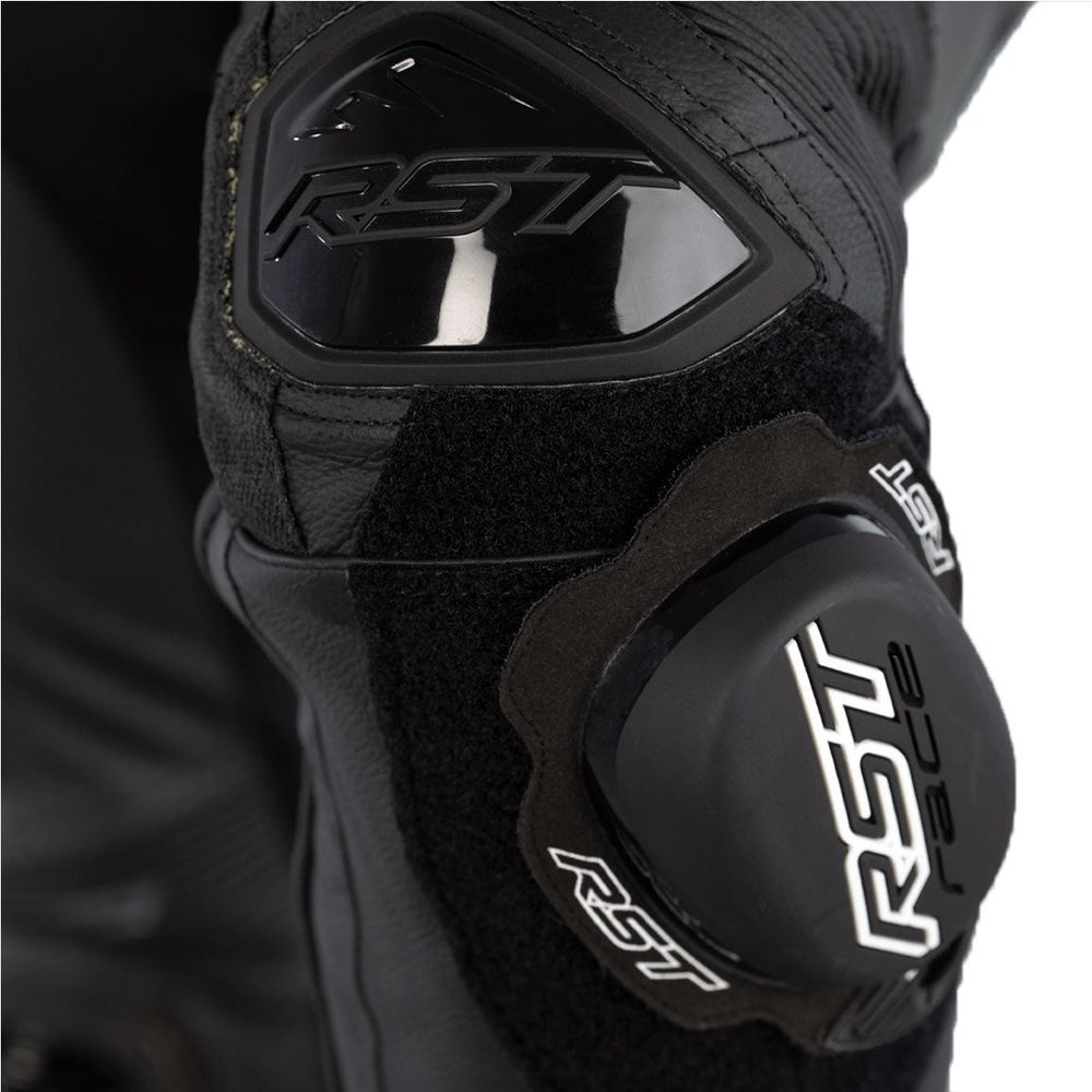 RST Pro Series Evo Airbag CE Leather Suit Black / Black (Image 4) - ThrottleChimp