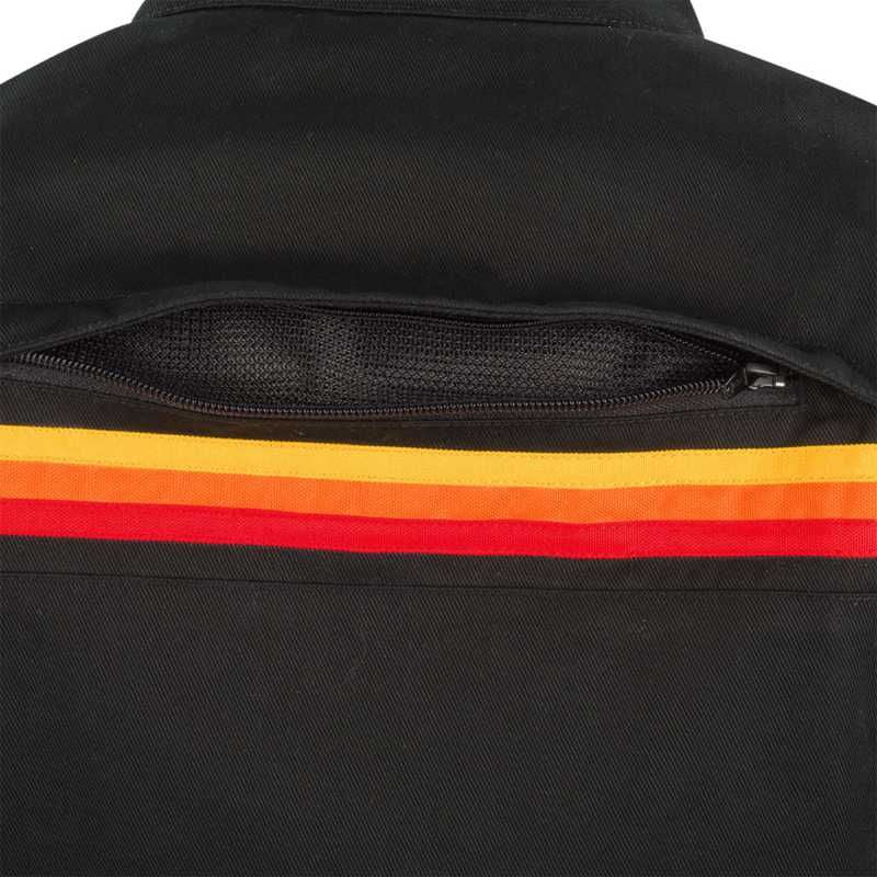 Segura Mamba Textile Jacket Black / Orange (Image 5) - ThrottleChimp