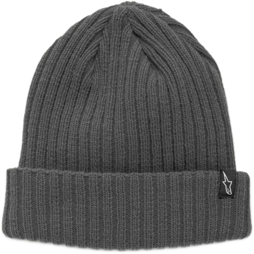 Alpinestars Receiving Beanie Charcoal Heathe - ThrottleChimp