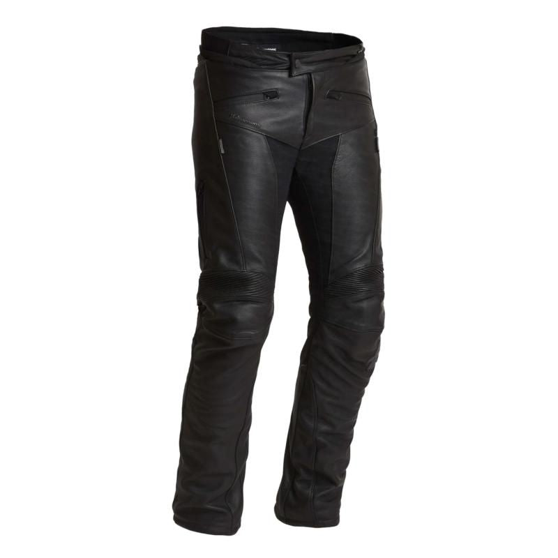 Halvarssons Rullbo Waterproof Leather Trouser Black - ThrottleChimp