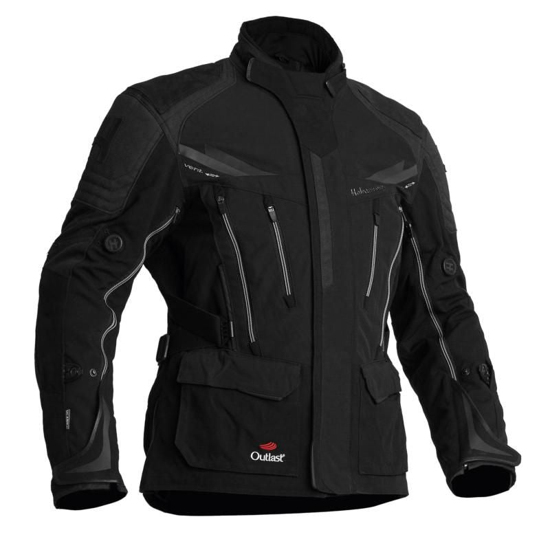 Halvarssons Mora All Season Textile Jacket Black - ThrottleChimp