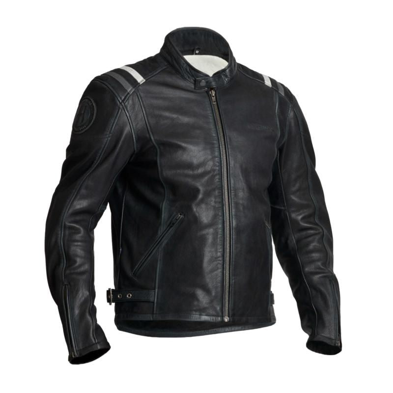 Halvarssons Skalltorp Classic Soft Leather Jacket Black - ThrottleChimp