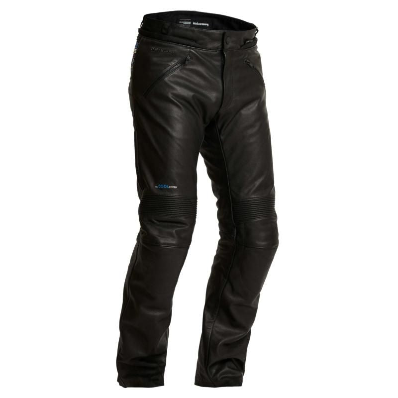 Halvarssons Rinn All Season Waterproof Leather Trouser Black - ThrottleChimp