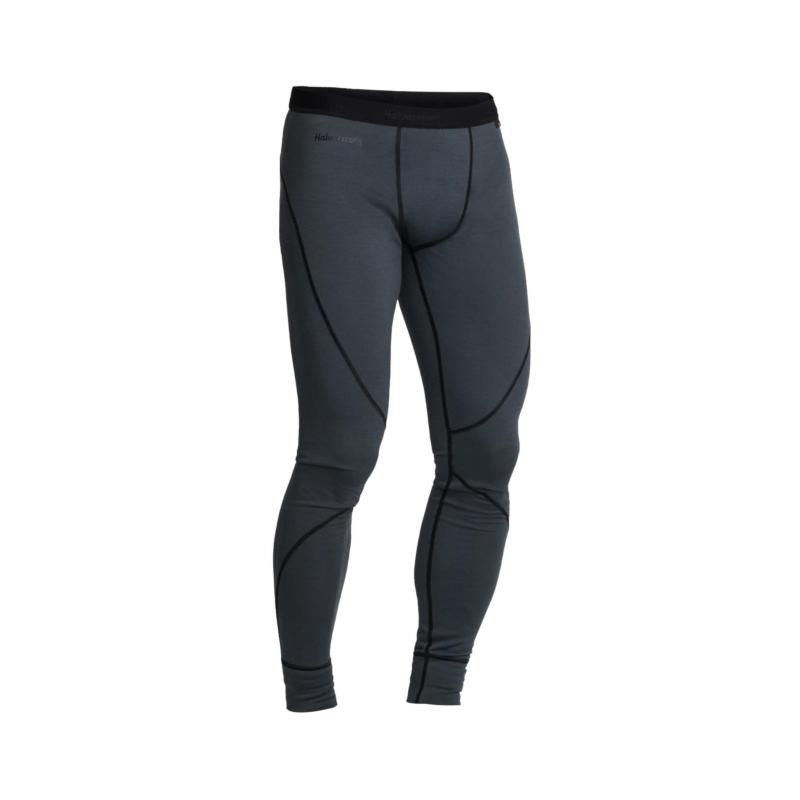 Halvarssons Comfort Long Johns Merino Wool Base Layer Leggings Grey - ThrottleChimp