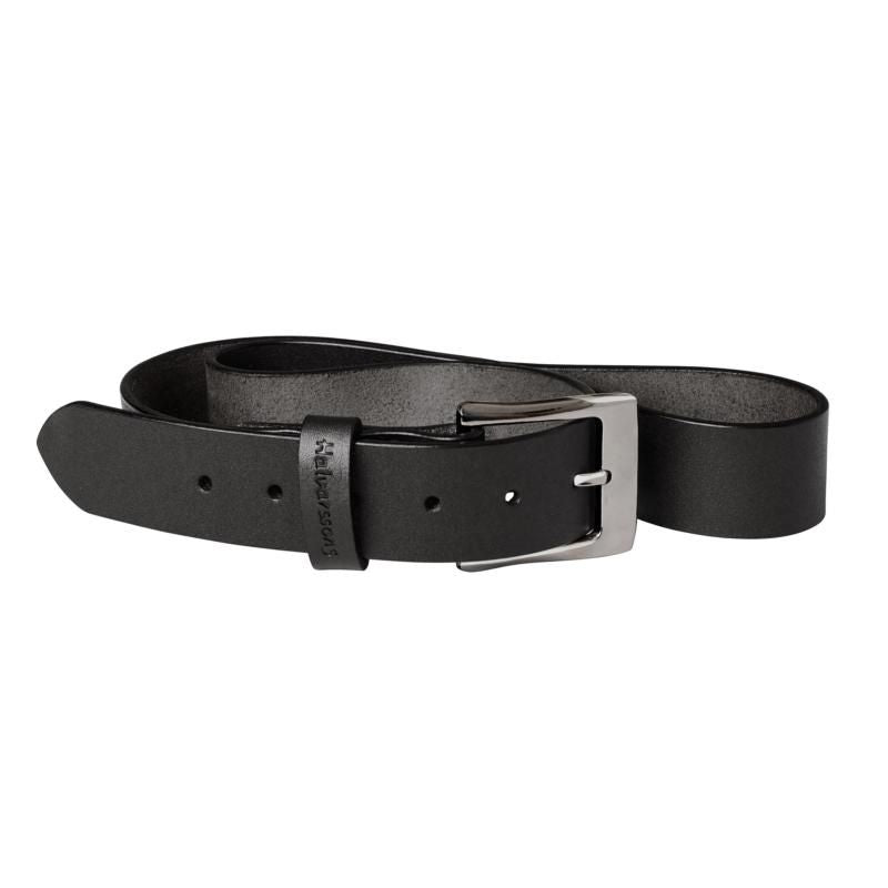 Halvarssons Premium Leather Belt Black - ThrottleChimp