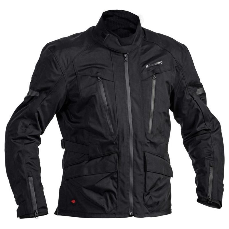 Halvarssons Gruven All Season Textile Jacket Black - ThrottleChimp