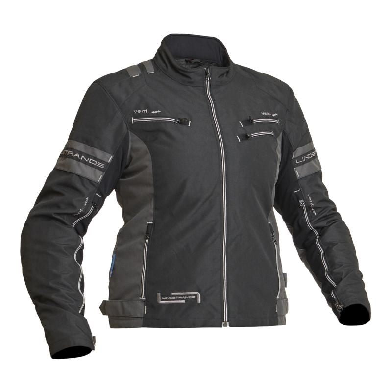 Lindstrands Liden Ladies Textile Jacket Black - ThrottleChimp