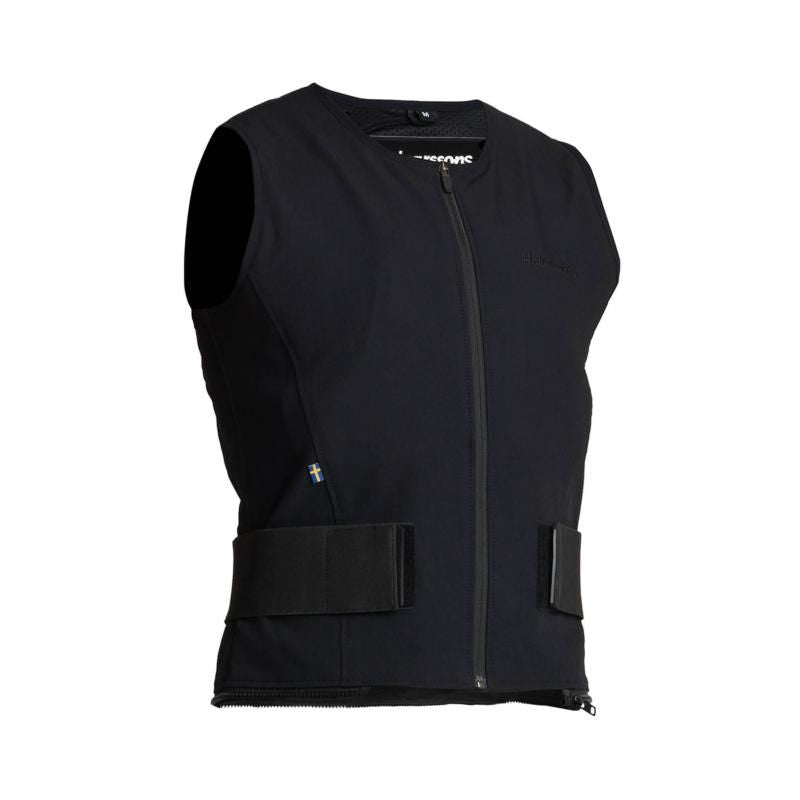 Halvarssons Visten Protective Textile Vest Black - ThrottleChimp