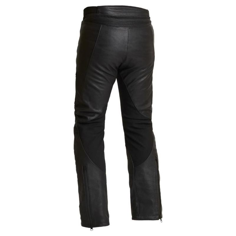 Halvarssons Rullbo Waterproof Leather Trouser Black (Image 2) - ThrottleChimp