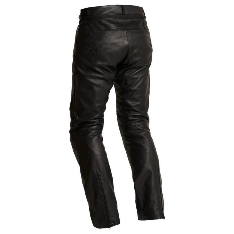 Halvarssons Rinn All Season Waterproof Leather Trouser Black (Image 2) - ThrottleChimp