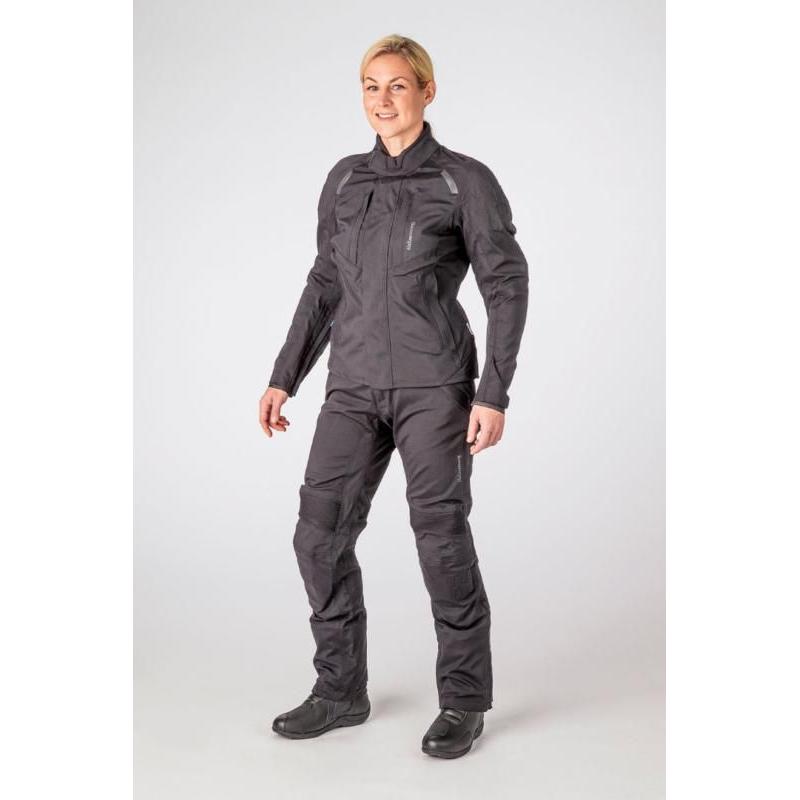 Halvarssons Jolen All Season Ladies Textile Jacket Black (Image 2) - ThrottleChimp