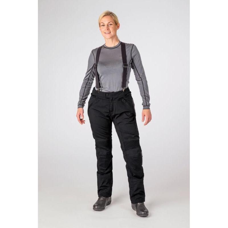 Halvarssons Gnon Touring Ladies Textile Trouser Black (Image 3) - ThrottleChimp