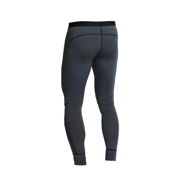 Halvarssons Comfort Long Johns Merino Wool Base Layer Leggings Grey (Image 4) - ThrottleChimp