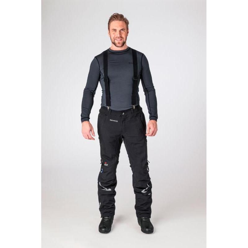 Halvarssons Wish Touring Textile Trouser Black (Image 2) - ThrottleChimp