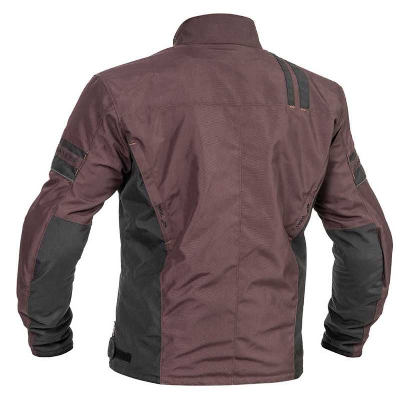 Lindstrands Lysvik Street Textile Jacket Brown (Image 2) - ThrottleChimp