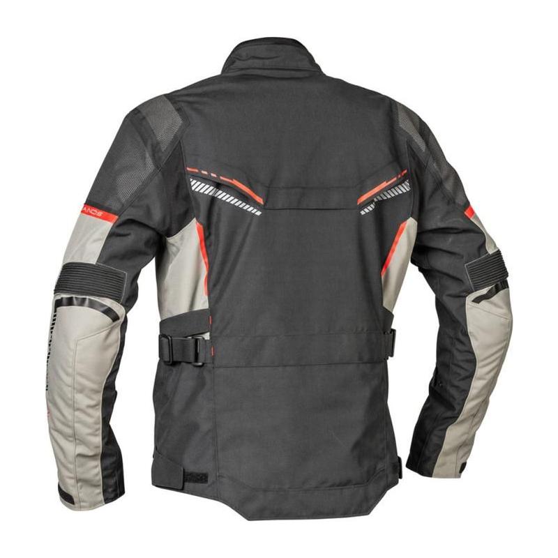 Lindstrands Sylarna Touring Textile Jacket Black / Grey (Image 2) - ThrottleChimp