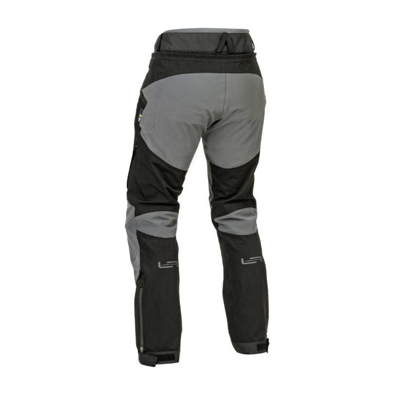 Lindstrands Lofsdalen Touring Textile Trouser Black / Grey (Image 2) - ThrottleChimp