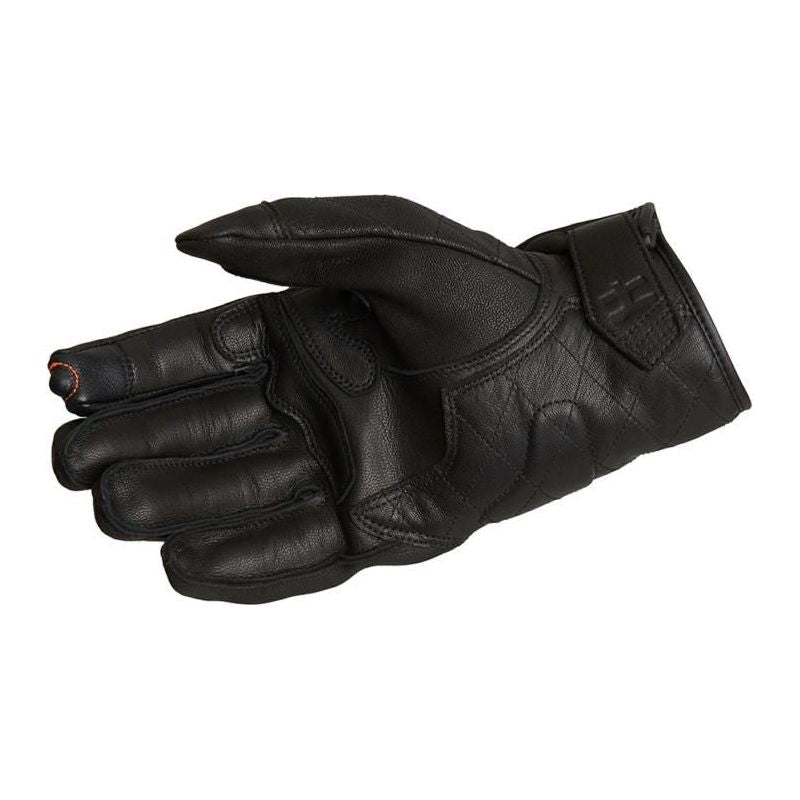 Halvarssons Hofors Short Ladies Leather Gloves Black (Image 2) - ThrottleChimp