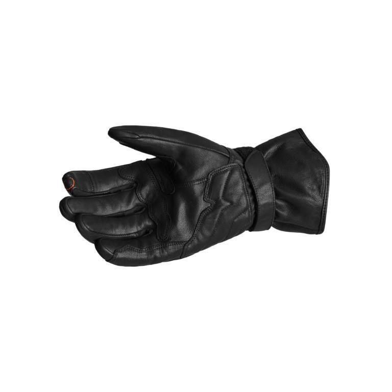 Halvarssons Noren All Seson Waterproof Touring Leather Gloves Black (Image 2) - ThrottleChimp