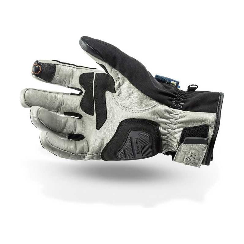 Halvarssons Oleby All Season Waterproof Touring Ladies Textile Gloves Black / Grey (Image 2) - ThrottleChimp