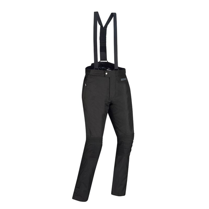 Bering Siberia Textile Trouser Black - ThrottleChimp