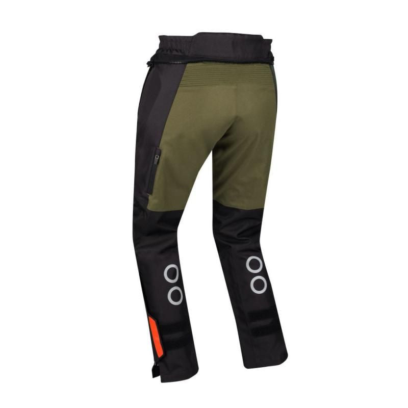 Bering Zephyr Textile Trouser Black / Khaki / Orange (Image 2) - ThrottleChimp