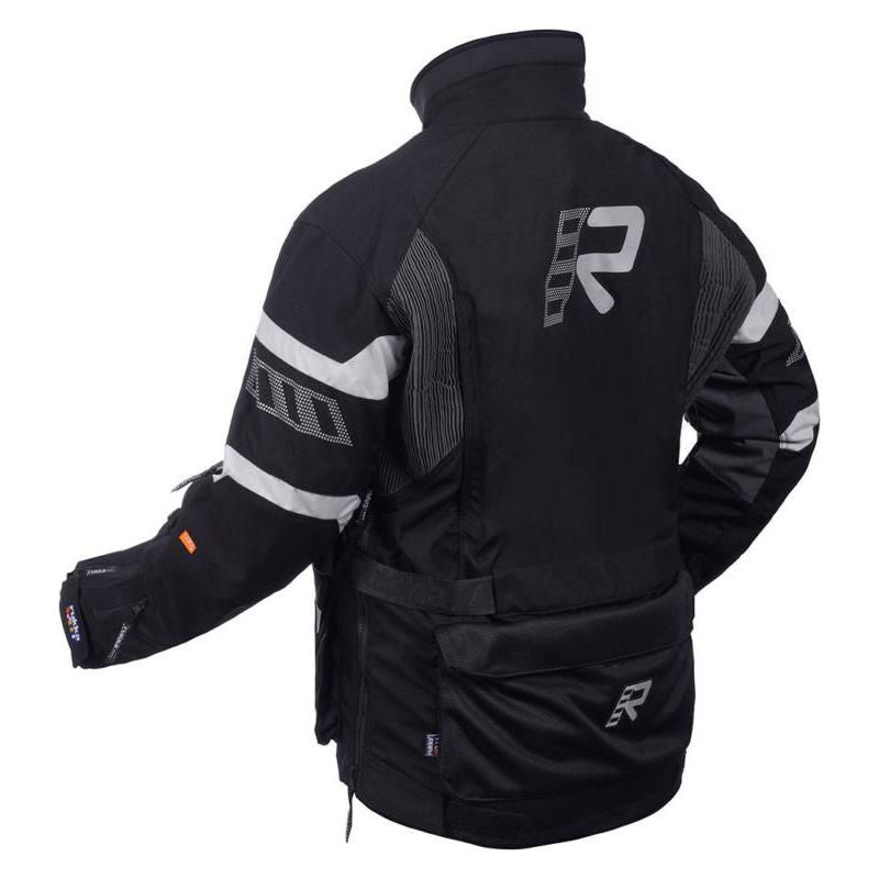 Rukka Trek-R Gore-Tex Jacket Black / Grey (Image 2) - ThrottleChimp