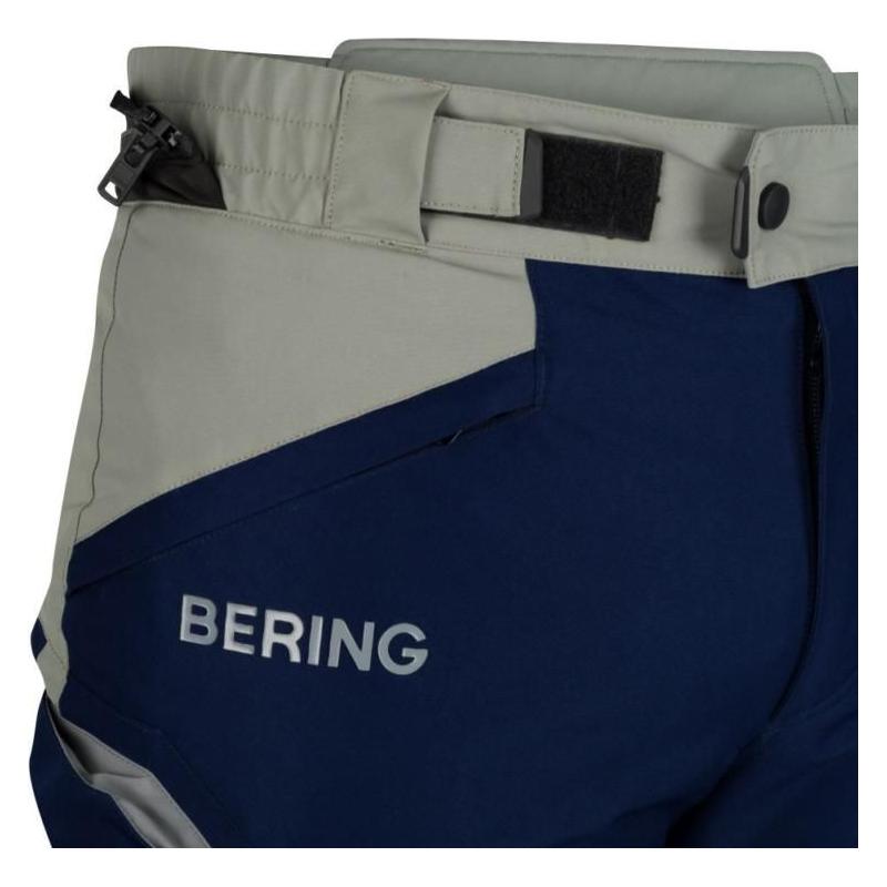 Bering Austral Gore-Tex Trouser Navy / Grey / Red (Image 3) - ThrottleChimp