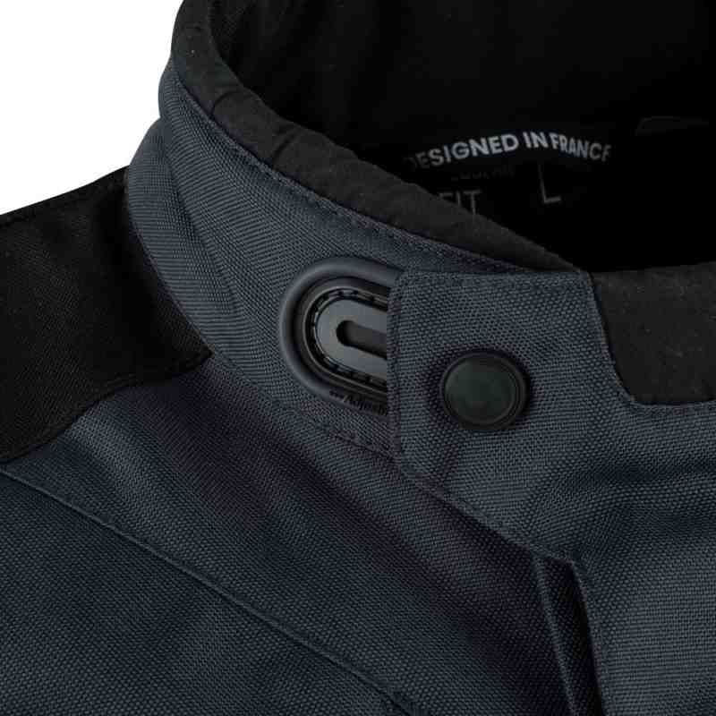 Bering Calgary Textile Jacket Black / Grey (Image 6) - ThrottleChimp